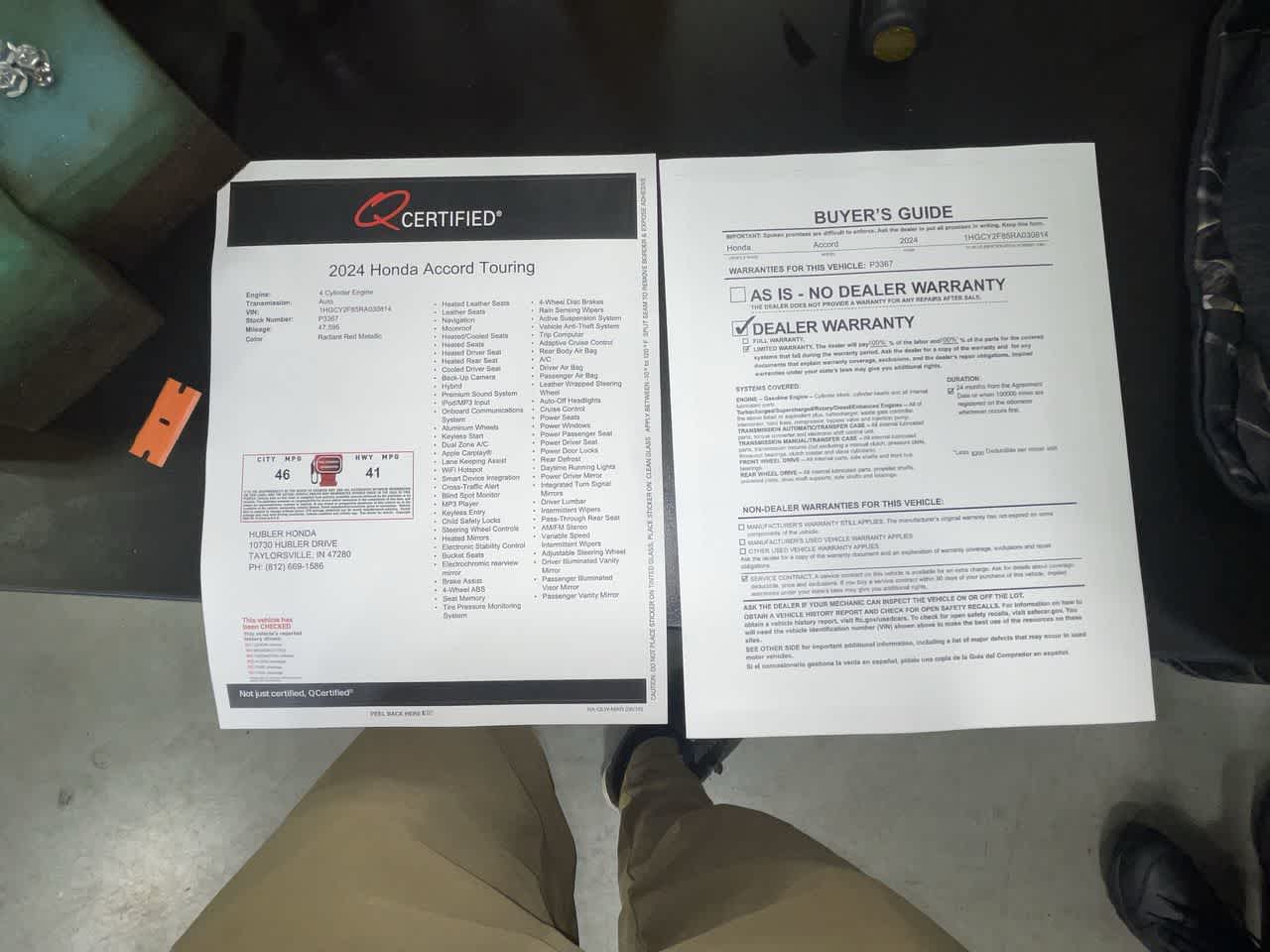 2024 Honda Accord Touring