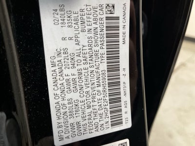 2024 Honda Civic Sport