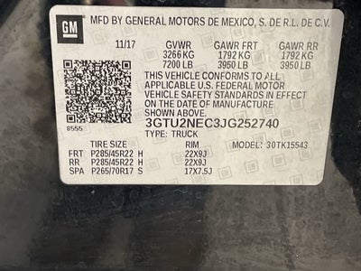 2018 GMC Sierra 1500 SLT