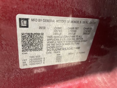 2018 GMC Sierra 1500 SLT