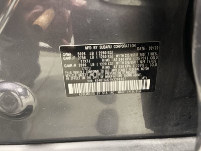 2022 Subaru Outback Wilderness