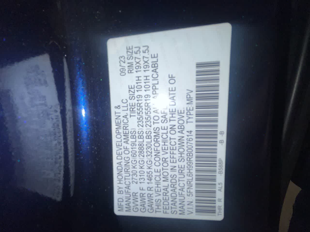 2024 Honda Odyssey Elite