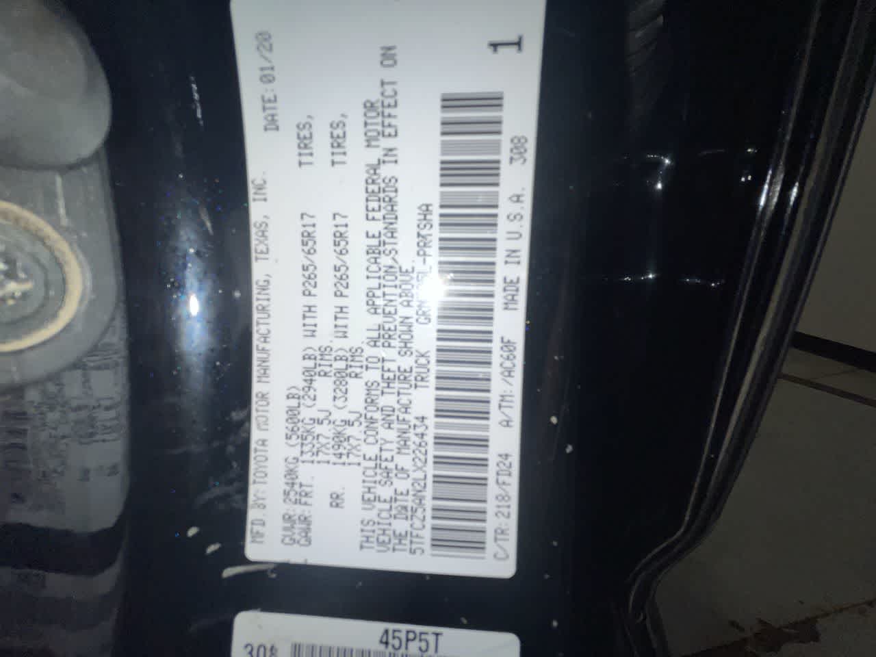 2020 Toyota Tacoma TRD Sport