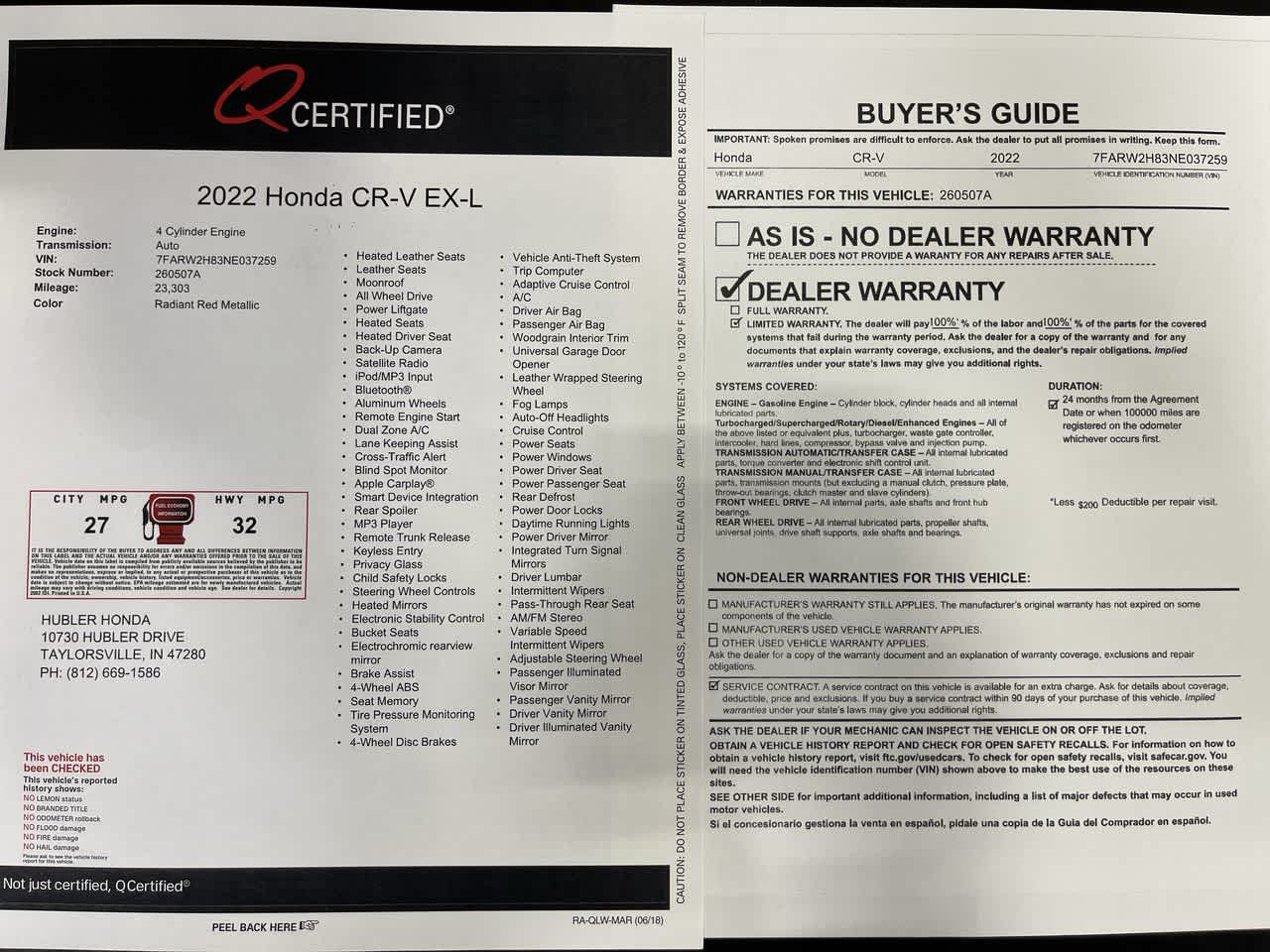 2022 Honda CR-V EX-L