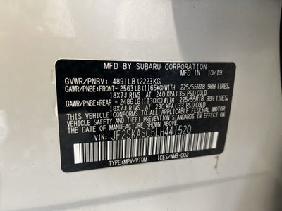 2020 Subaru Forester Limited