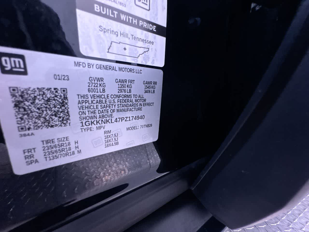 2023 GMC Acadia SLE