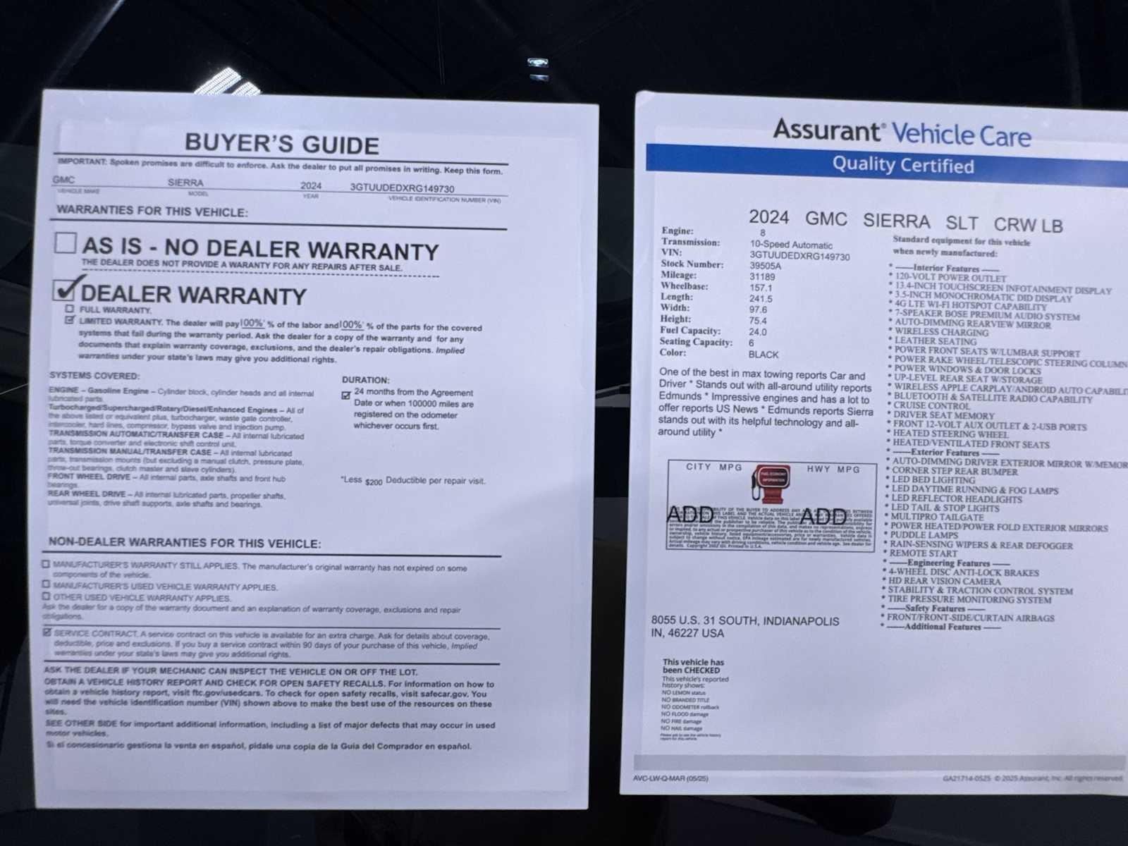 2024 GMC Sierra 1500 SLT