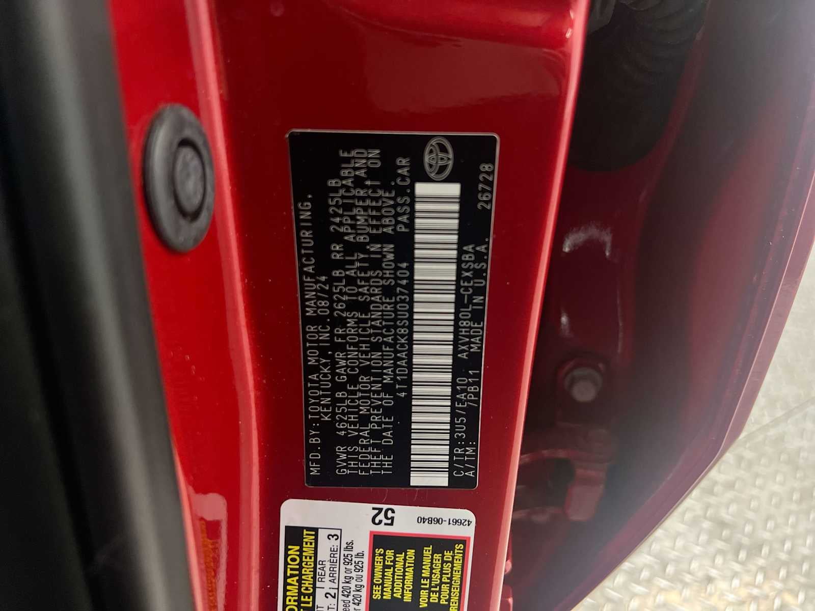 2025 Toyota Camry SE