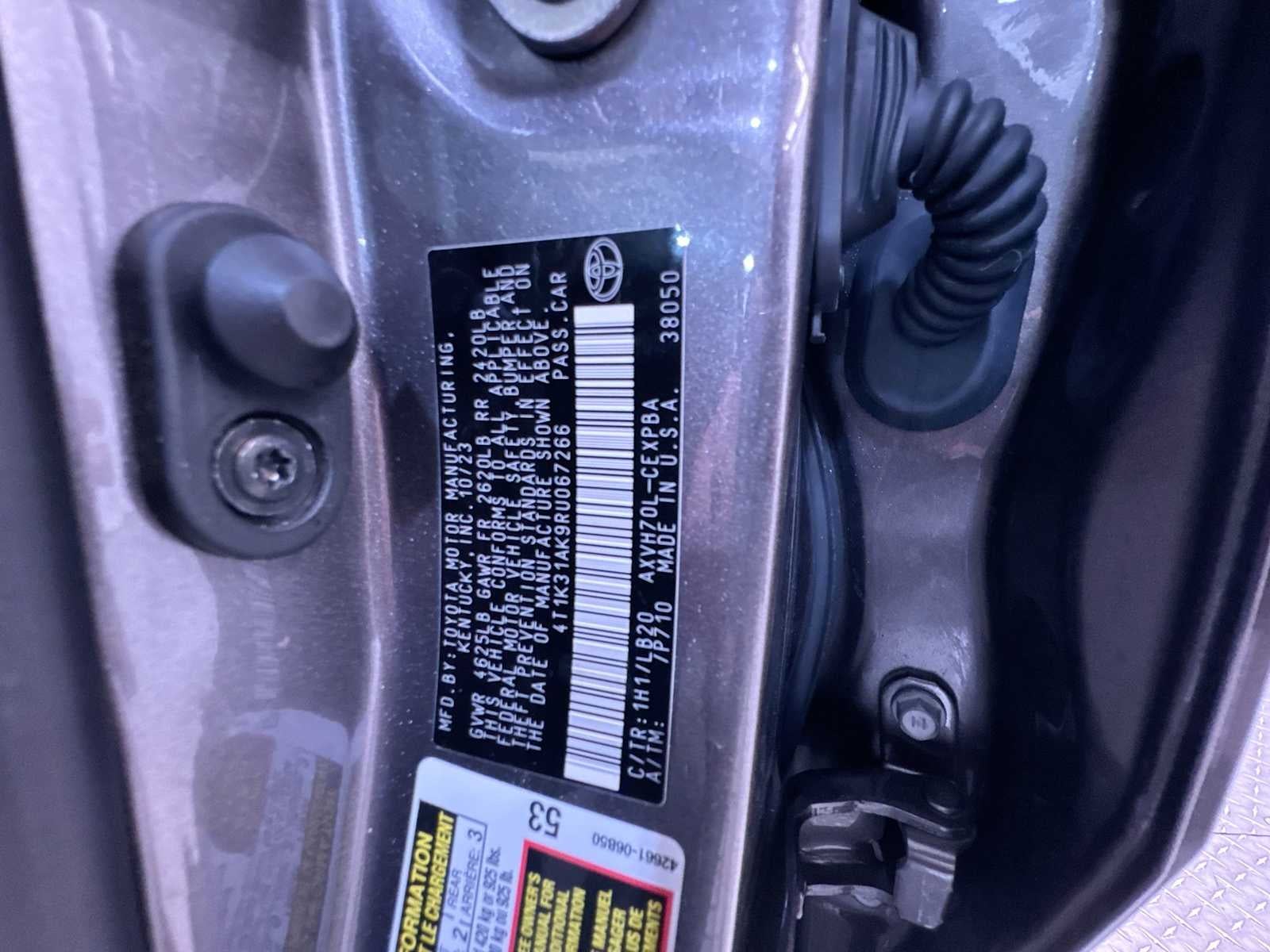 2024 Toyota Camry Hybrid XSE