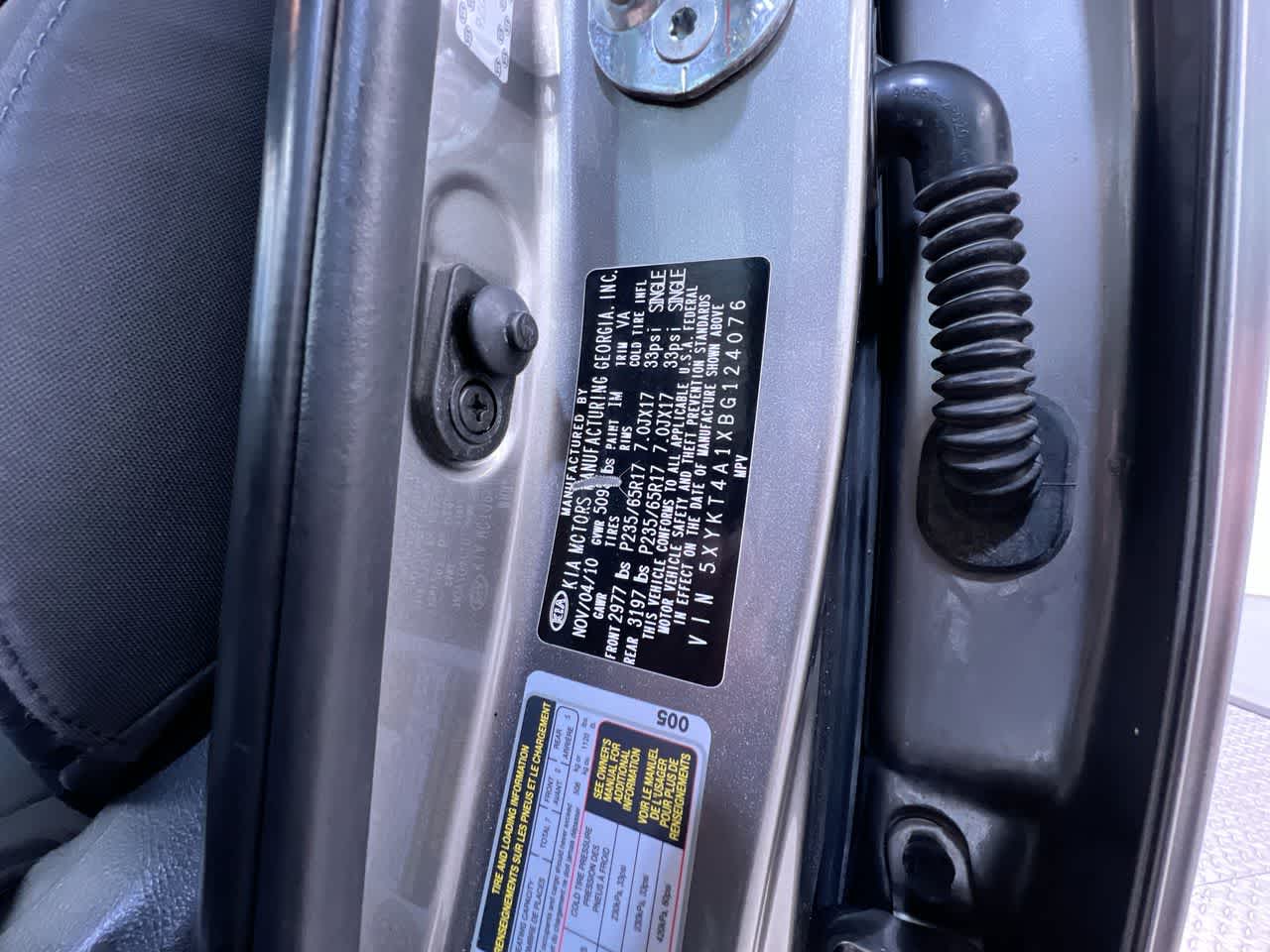 2011 Kia Sorento LX