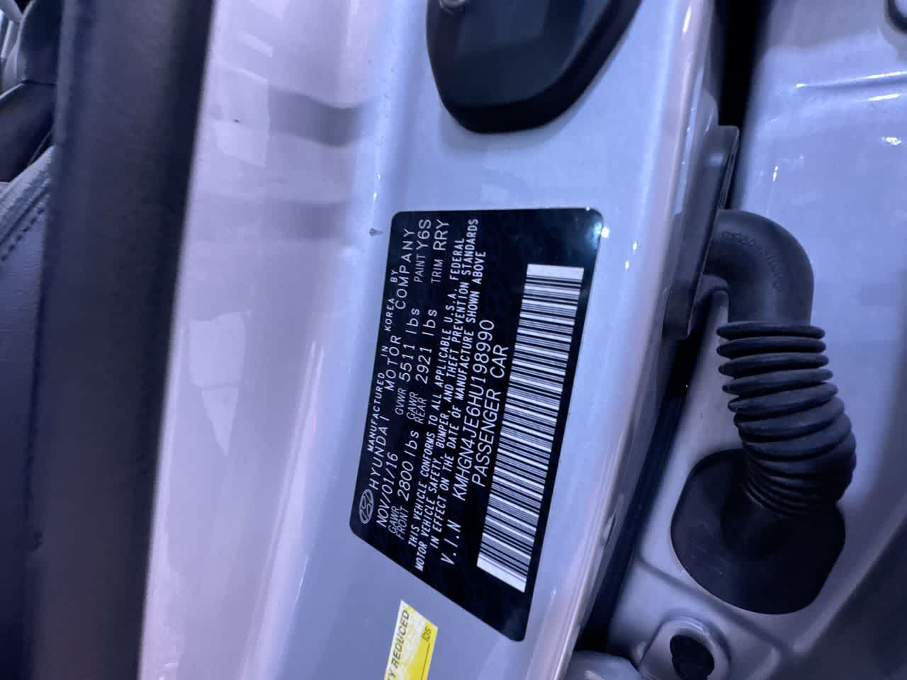 2017 Genesis G80 3.8L