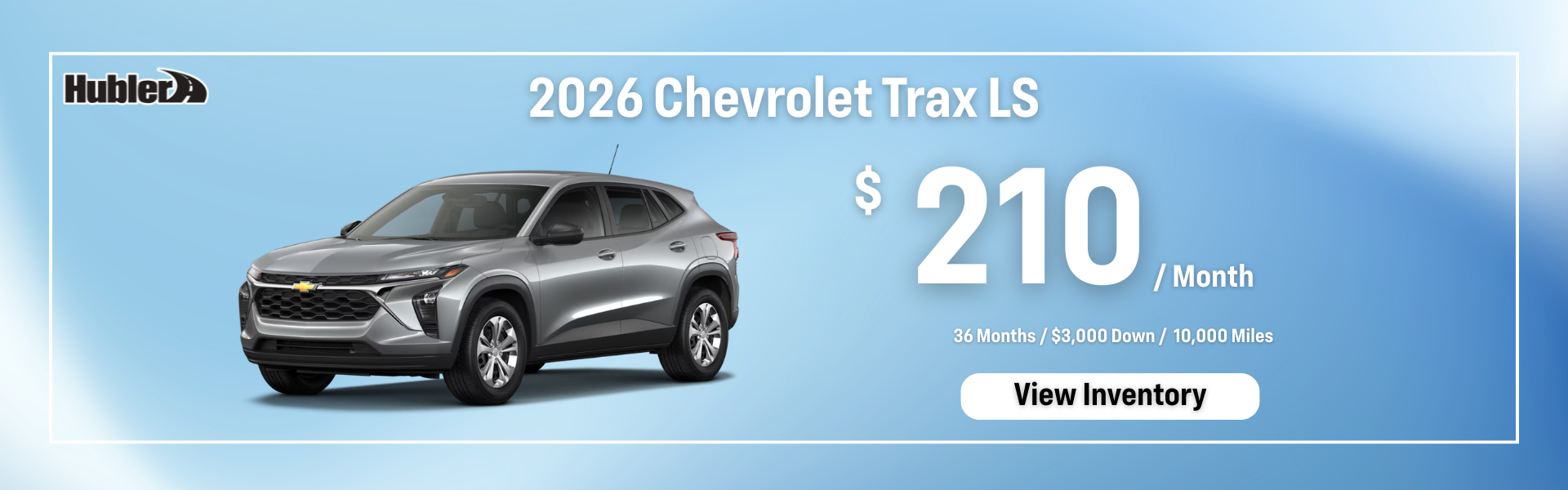2026 Trax LS Lease Offer $210/mo