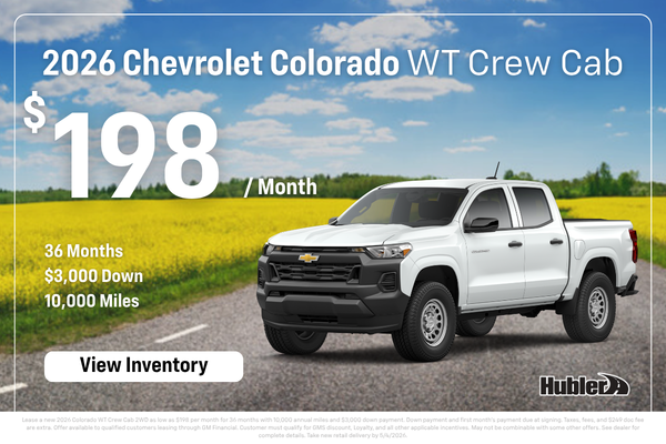 2026 Chevrolet Colorado WT crew cab